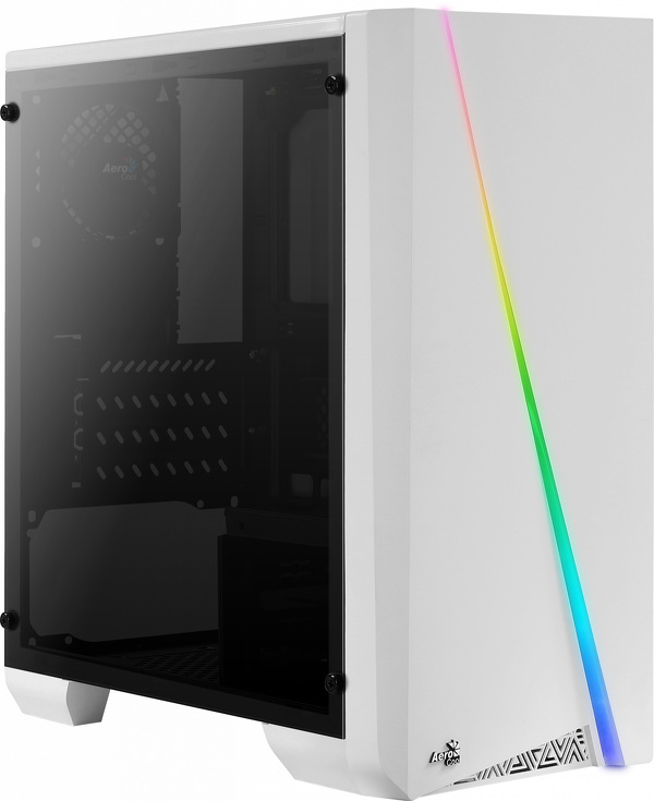 Zdjęcie produktu: Obudowa do komputera Aerocool Cylon Mini White RGB