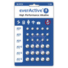 everActive zestaw 30 sztuk baterii alkalicznych mini 10 x G3 / LR41, 5 x G4 / LR626, 5 x G10 / LR1130, 10 x G13 / LR1154
