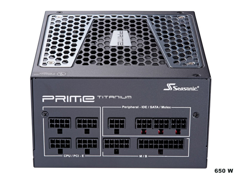 Zdjęcie produktu: Zasilacz Seasonic PRIME TX-650 80Plus Titanium 650W