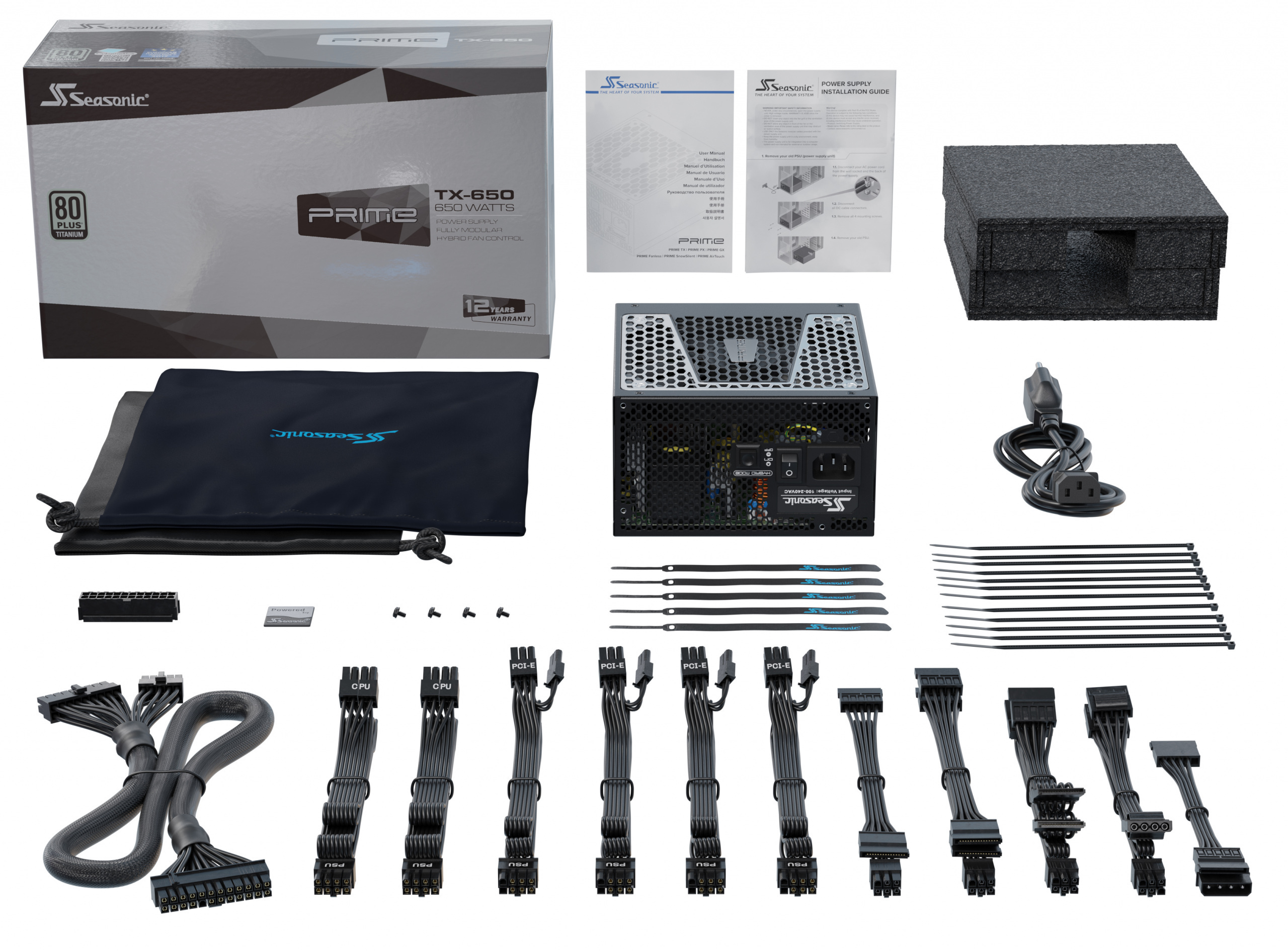 Zasilacz Seasonic PRIME TX-650 80Plus Titanium 650W