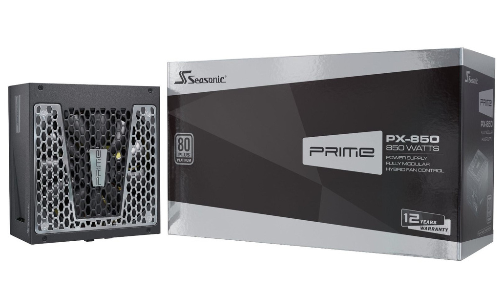 Zdjęcie produktu: Zasilacz Seasonic PRIME PX-850 80Plus Platinum 850W