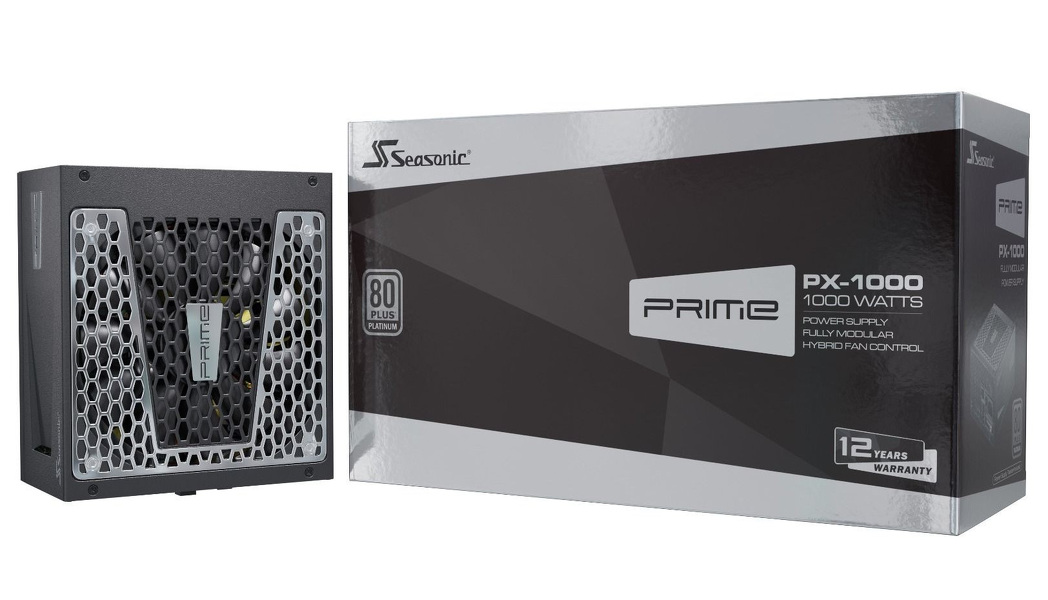 Zdjęcie produktu: Zasilacz Seasonic PRIME PX-1000 80Plus Platinum 1000W