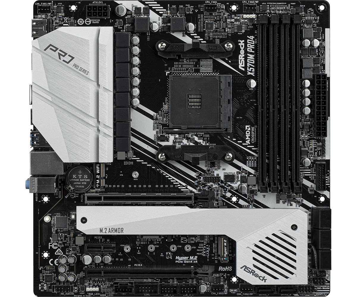 Płyta główna ASRock X570M PRO4 AM4