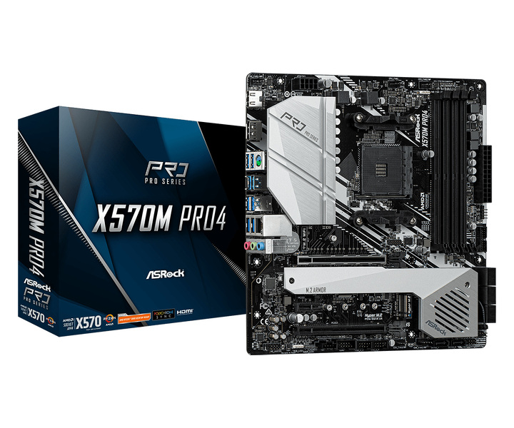 Zdjęcie produktu: Płyta główna ASRock X570M PRO4 AM4