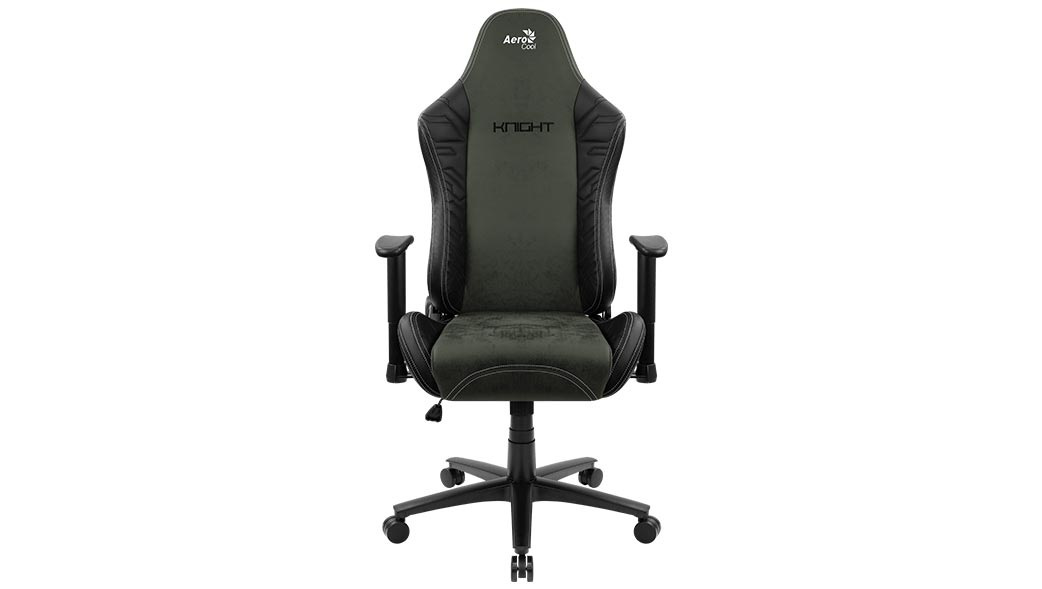 Fotel gamingowy Aerocool FD Knight, czarno-zielony