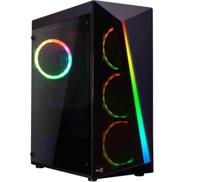 Zdjęcie produktu: Obudowa do komputera Aerocool Shard Glass V2 RGB Black Zdjęcie produktu: Obudowa do komputera Aerocool Shard Glass V2 RGB Black