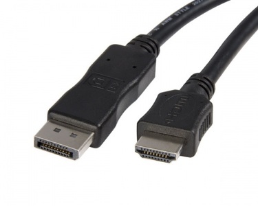 Miniatura produktu: Gembird Kabel DISPLAYPORT męski do HDMI męski 1,8m