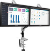 Miniatura zdjęcia: Uchwyt biurkowy do monitora LCD Maclean na dwa monitory, Sprężyna gazowa, USB 3.0, 13"-32", 9kg, MC-766 Miniatura zdjęcia: Uchwyt biurkowy do monitora LCD Maclean na dwa monitory, Sprężyna gazowa, USB 3.0, 13"-32", 9kg, MC-766