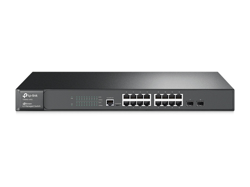 Zdjęcie produktu: TP-Link T2600G-18TS (TL-SG3216) JetStream 16-Port Gigabit L2 Managed Switch 2SFP