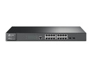 Miniatura zdjęcia: TP-Link T2600G-18TS (TL-SG3216) JetStream 16-Port Gigabit L2 Managed Switch 2SFP