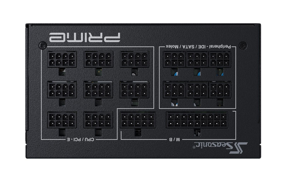 Zdjęcie produktu: Zasilacz Seasonic PRIME GX-1000 80Plus Gold 1000W Zdjęcie produktu: Zasilacz Seasonic PRIME GX-1000 80Plus Gold 1000W