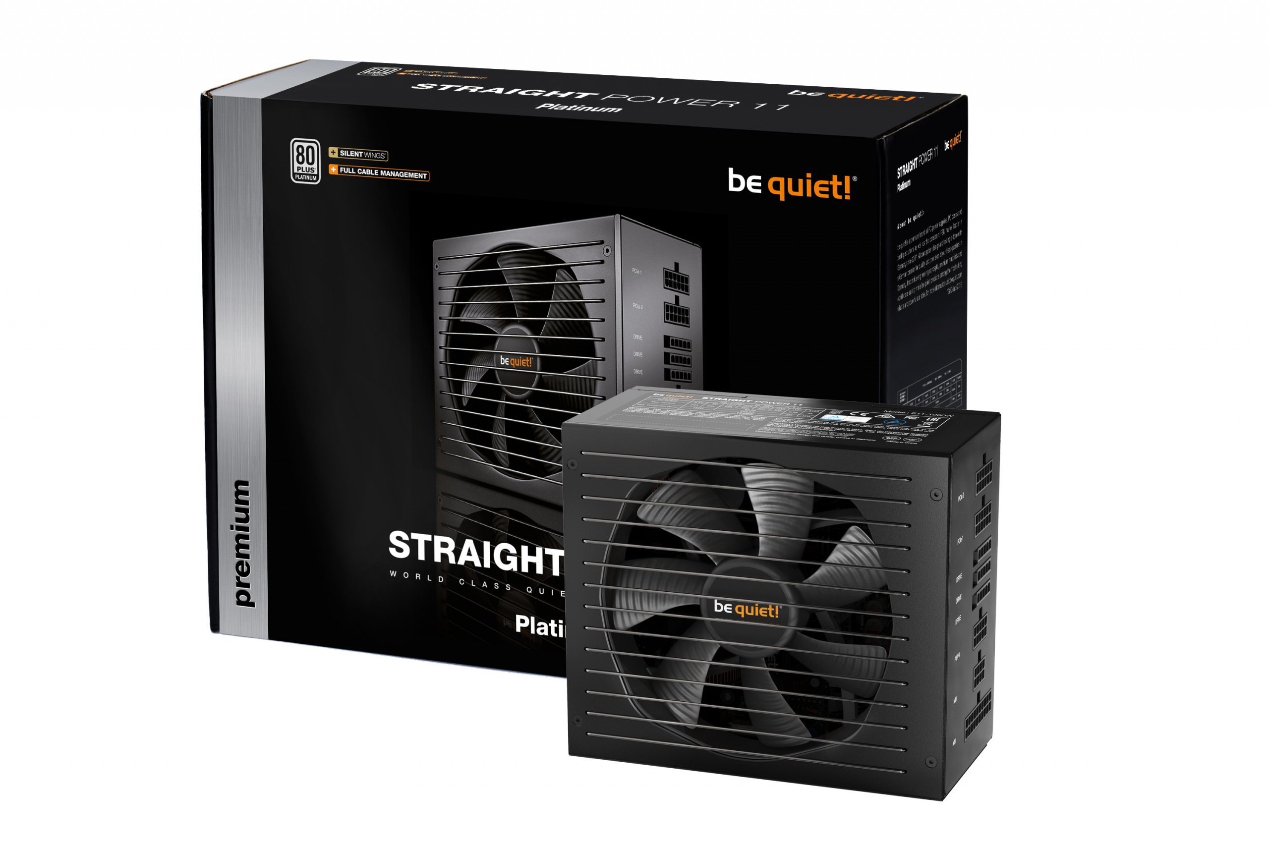 Zasilacz be quiet! Straight Power 11 Platinum 750W (BN307)