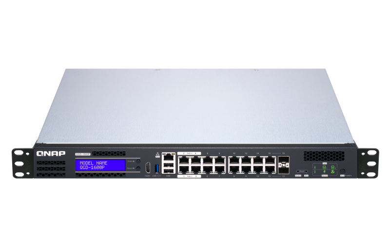 Qnap QGD-1600P-4G Intel Celeron J4115 1,8 GHz; 8GB RAM Qnap QGD-1600P-4G Intel Celeron J4115 1,8 GHz; 8GB RAM