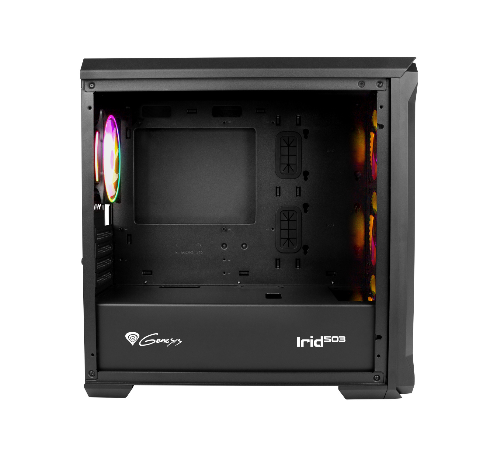 Obudowa do komputera Genesis IRID 503 ARGB Obudowa do komputera Genesis IRID 503 ARGB