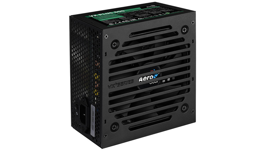 Zdjęcie produktu: Aerocool PGS VX-600 Plus 600W Zdjęcie produktu: Aerocool PGS VX-600 Plus 600W