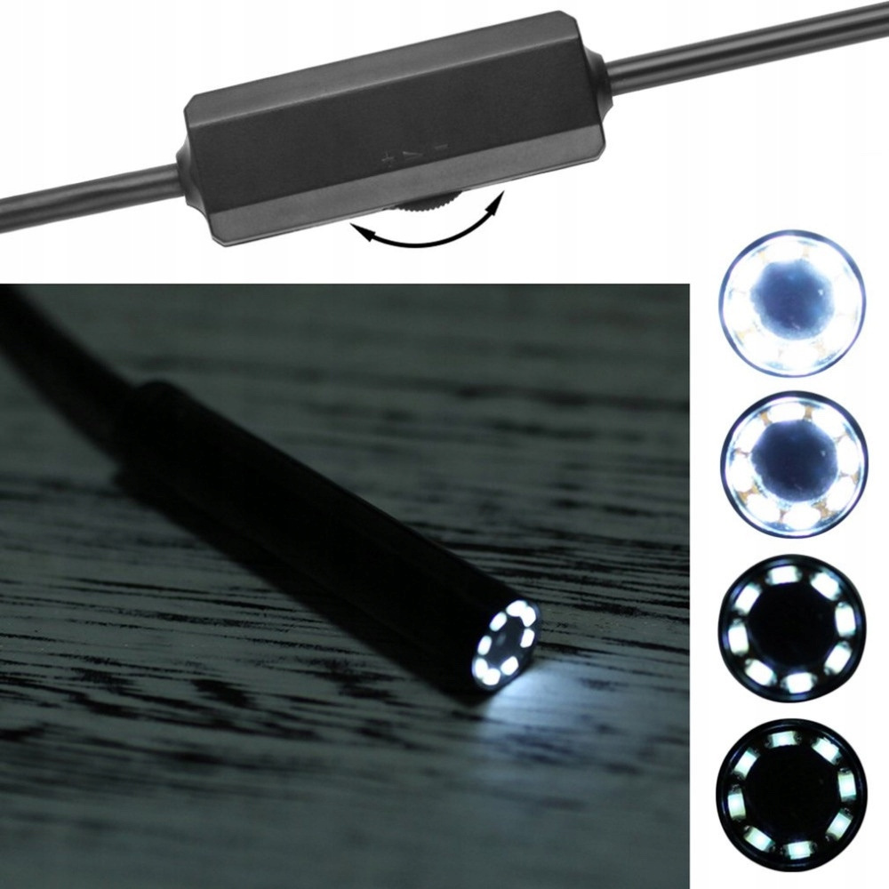 Kamera inspekcyjna NeoTEC Ender 11 HD Micro USB sztywny przewód 3.5 metra