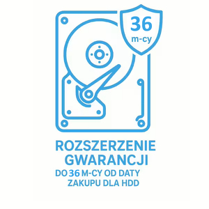 Miniatura produktu: Rozszerzenie gwarancji do 36 m-cy od daty zakupu dla HDD Miniatura produktu: Rozszerzenie gwarancji do 36 m-cy od daty zakupu dla HDD