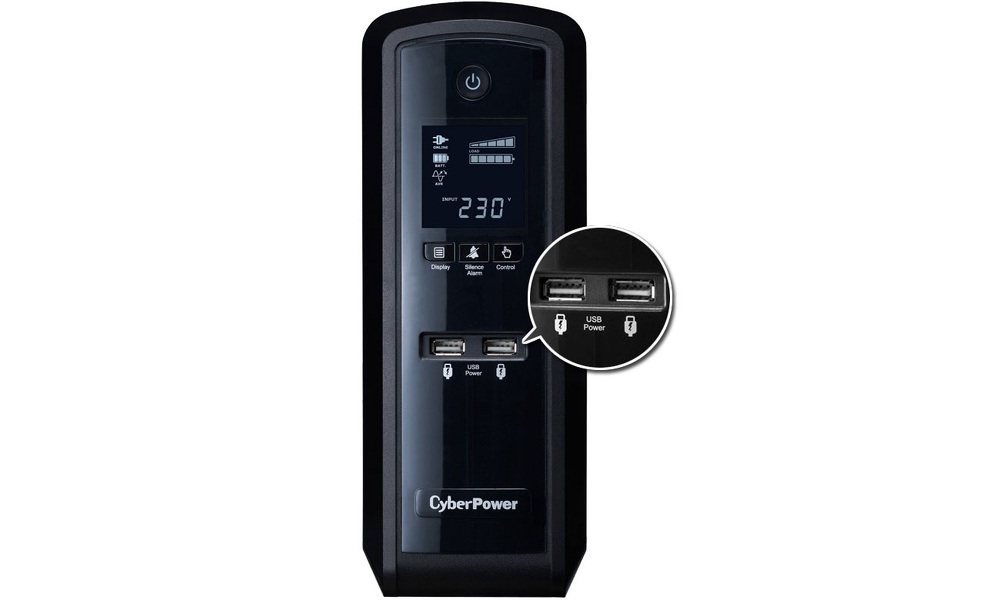 Zdjęcie produktu: CyberPower UPS CP1300EPFCLCD 1300VA 780W EOL nowy model to CP1350EPFCLCD Zdjęcie produktu: CyberPower UPS CP1300EPFCLCD 1300VA 780W EOL nowy model to CP1350EPFCLCD