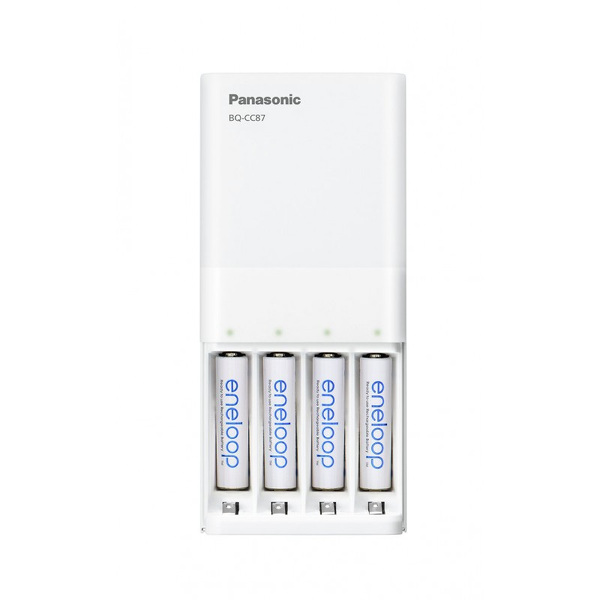 Zdjęcie produktu: Ładowarka Panasonic z funkcją Powerbank BQ-CC87USB + 4xR6/AA Eneloop 1900 mAh