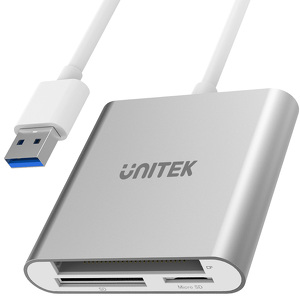 Miniatura produktu: Czytnik kart Unitek USB-A 3.0 All-in-One (Y-9313)