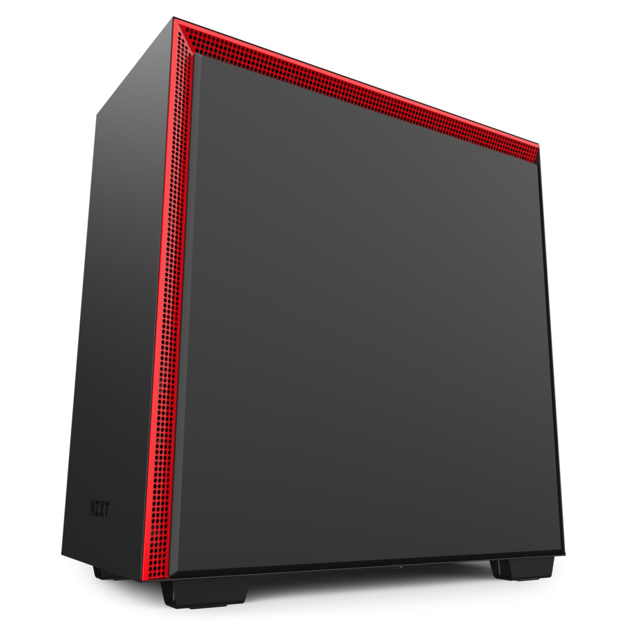 Obudowa do komputera NZXT H710i Midi z oknem Czarno-Czerwona