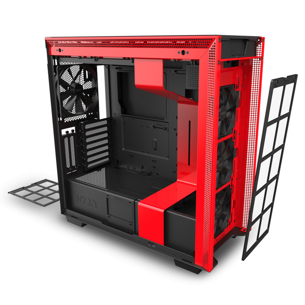 Zdjęcie produktu: Obudowa do komputera NZXT H710i Midi z oknem Czarno-Czerwona