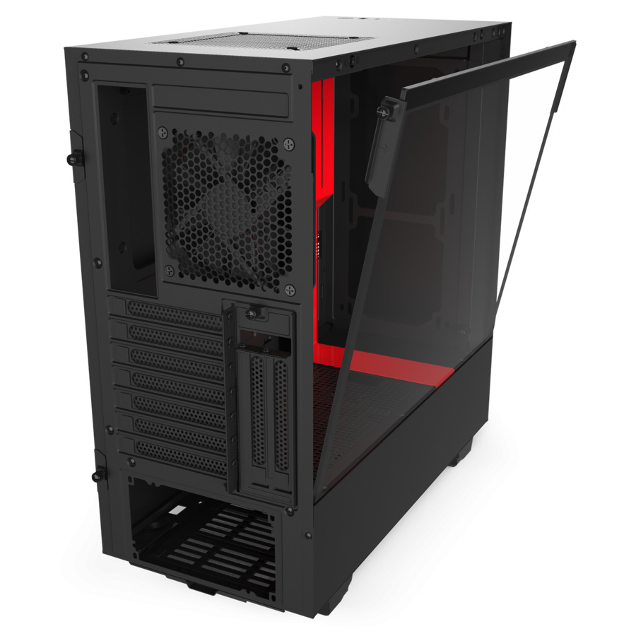 Obudowa do komputera NZXT H510 Midi z oknem Czarno-Czerwona