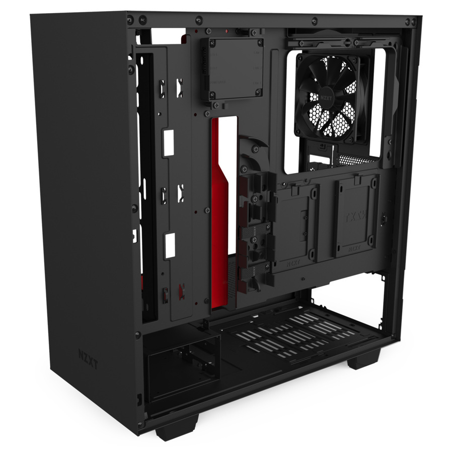 Obudowa do komputera NZXT H510i Midi z oknem Czarno-Czerwona