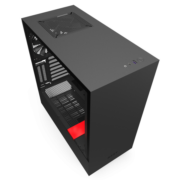 Zdjęcie produktu: Obudowa do komputera NZXT H510i Midi z oknem Czarno-Czerwona