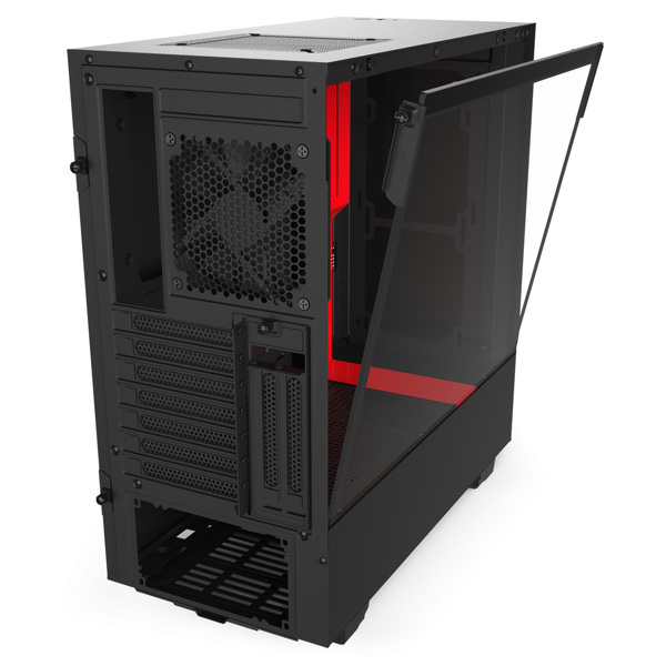 Zdjęcie produktu: Obudowa do komputera NZXT H510i Midi z oknem Czarno-Czerwona