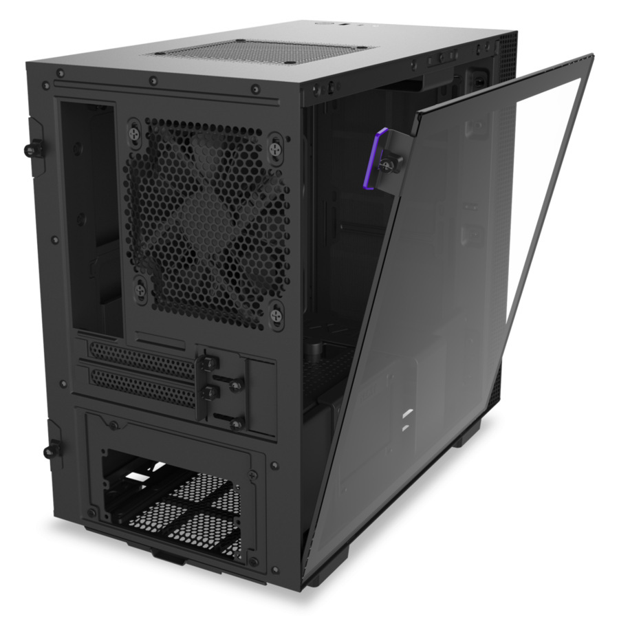 Obudowa do komputera NZXT H210 ITX z oknem Czarna