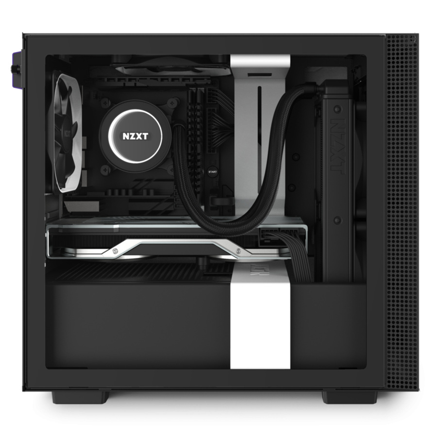Obudowa do komputera NZXT H210 Mini-Itx z oknem Biała