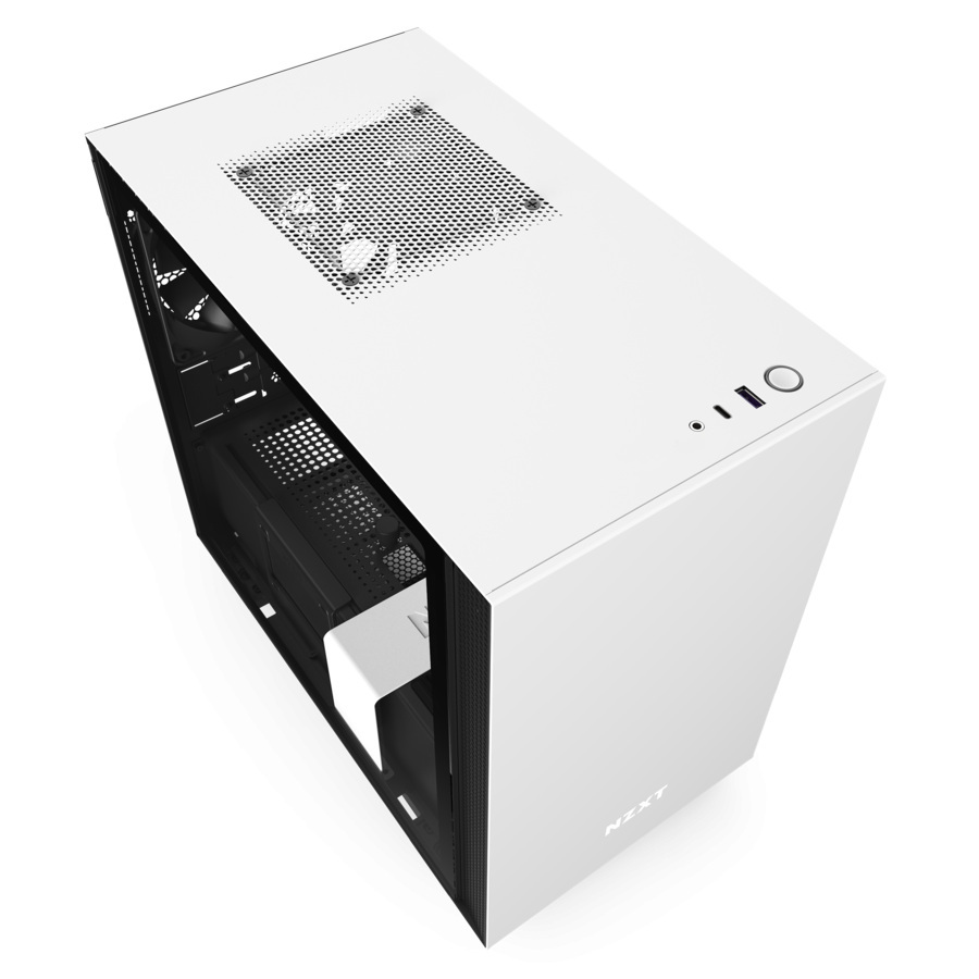 Obudowa do komputera NZXT H210i ITX z oknem Biała