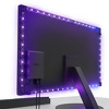 Miniatura zdjęcia: Zestaw Kontroler Led + 8x Taśma Led Do Monitora NZXT Hue 2 Ambient 26"-32" Podświetlenie RGB