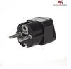 Maclean Adapter gniazdo UK na wtyk EU MCE155 czarny