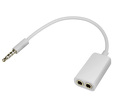 Miniatura zdjęcia: Maclean Kabel adapter rozdzielacz Mini Jack 3,5mm MCTV-580