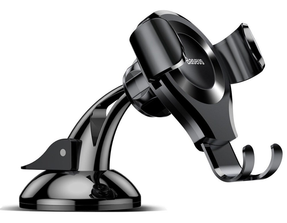 Samochodowy uchwyt grawitacyjny do telefonu Baseus Osculum - czarny (SUYL-XP01)