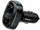Miniatura zdjęcia: Transmiter FM Baseus T typed S-09 Bluetooth 4.2, 2x USB, 3.4A (CCALL-TM01) Miniatura zdjęcia: Transmiter FM Baseus T typed S-09 Bluetooth 4.2, 2x USB, 3.4A (CCALL-TM01)