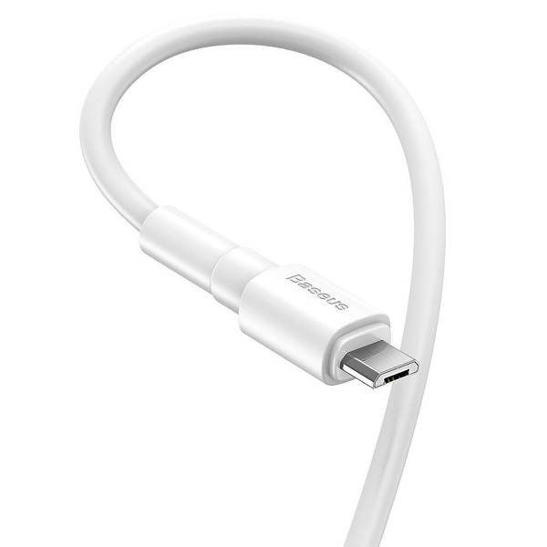 Zdjęcie produktu: Kabel przewód USB - micro USB 100cm Baseus CAMSW-02 Quick Charge 2.4A z obsługą szybkiego ładowania
