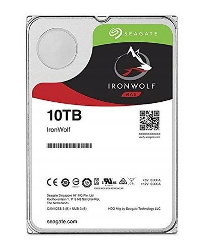 Dysk Seagate IronWolf ST10000VN0008 10TB sATA III 7200RPM 256MB