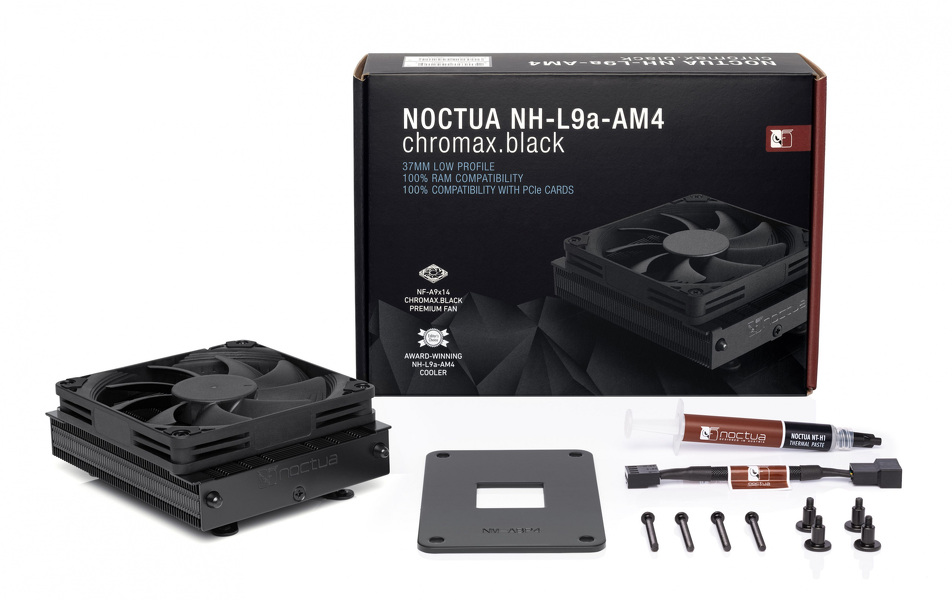 Zdjęcie produktu: Noctua NH-L9a-AM4 Chromax.black