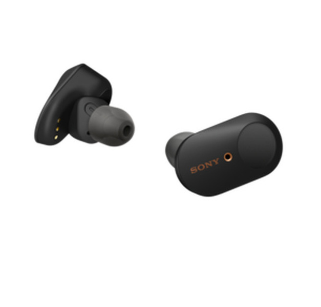 Zdjęcie produktu: Słuchawki dokanałowe Sony WF-1000XM3 czarne, bezprzewodowe, Bluetooth TrueWireless