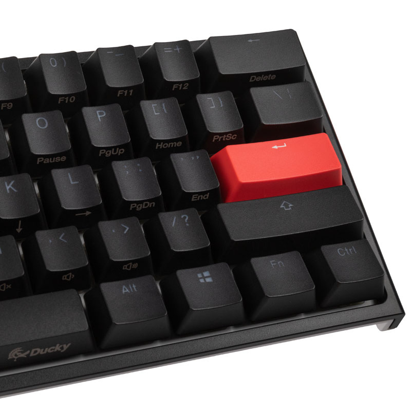 Klawiatura gamingowa Ducky ONE 2 Mini, MX-Red, RGB, czarna, mechaniczna