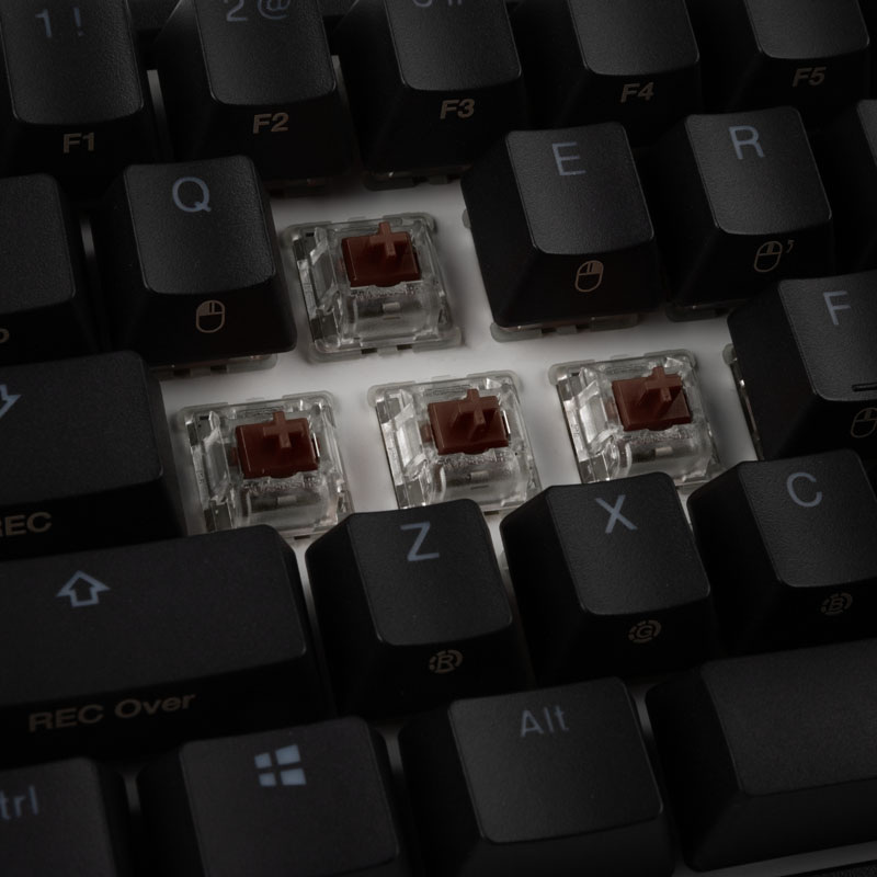 Klawiatura gamingowa Ducky ONE 2 SF, MX-Brown, RGB, czarna, mechaniczna