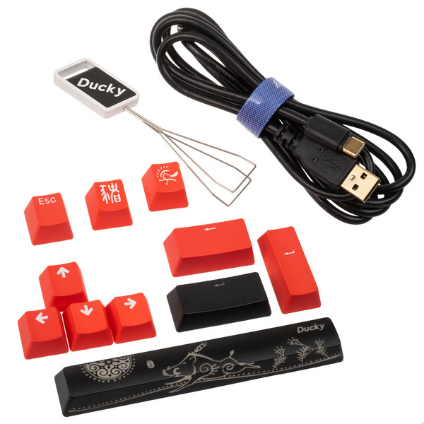 Zdjęcie produktu: Klawiatura gamingowa Ducky ONE 2 Mini, MX-Brown, RGB, czarna, mechaniczna