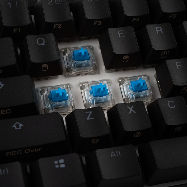 Zdjęcie produktu: Klawiatura gamingowa Ducky ONE 2 SF, MX-Blue, RGB, czarna, mechaniczna