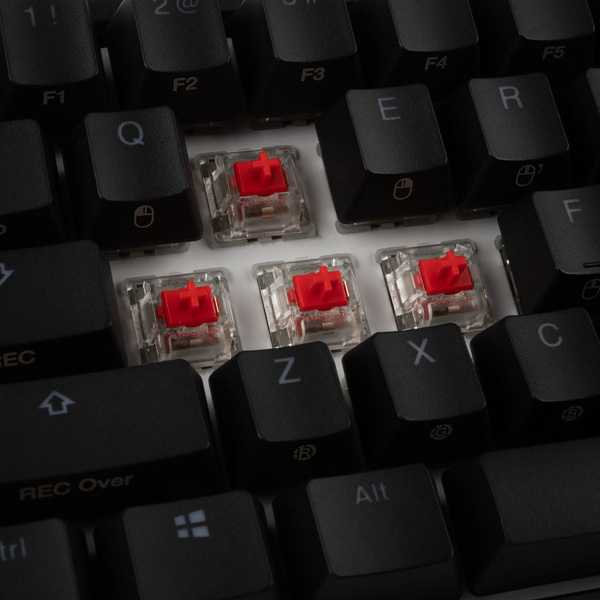 Zdjęcie produktu: Klawiatura gamingowa Ducky ONE 2 SF, MX-Red, RGB, czarna, mechaniczna