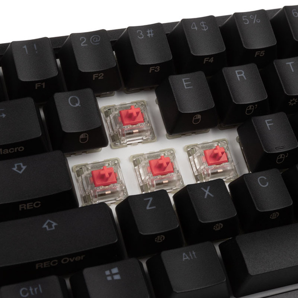 Zdjęcie produktu: Klawiatura gamingowa Ducky ONE 2 Mini, MX-Silent Red, RGB, czarna, mechaniczna