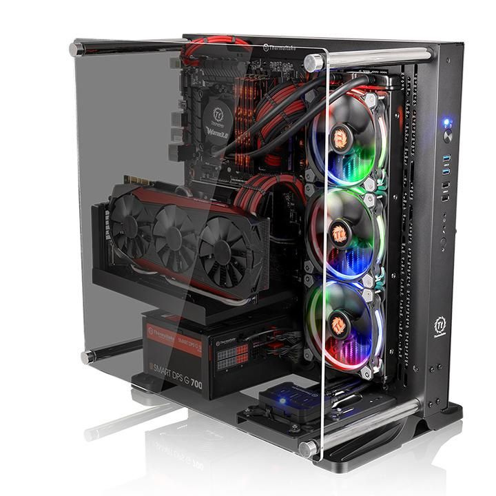 Obudowa Thermaltake Core P3 USB3.0 Tempered Glass Black