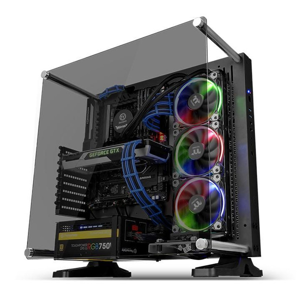 Zdjęcie produktu: Obudowa Thermaltake Core P3 USB3.0 Tempered Glass Black